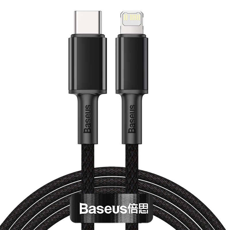 Baseus 20W PD USB Type C Cable for iPhone 14 13 12 Pro Max Fast Charging Charger for MacBook iPad Pro Type-C USBC Data Wire Cord