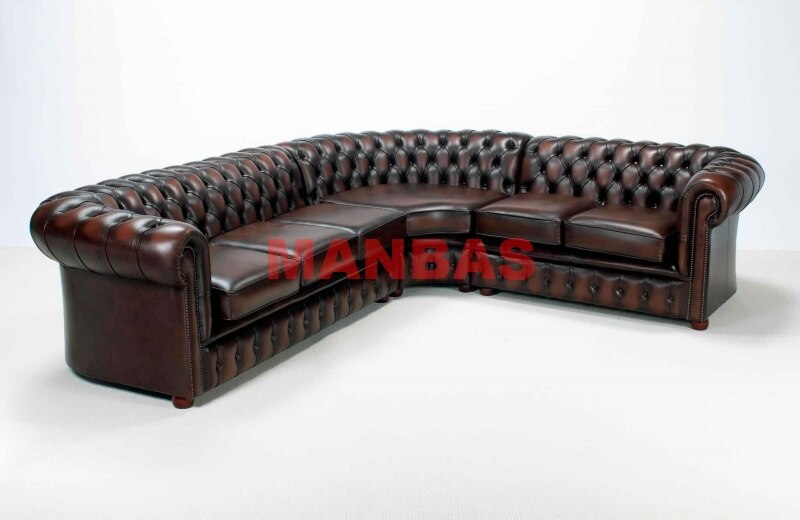 American Chesterfield Sofa Cama Convertible Sofa Bed Genuine Leather Couch Functional Sleeper Big Sofas Set Living Room Furnitur