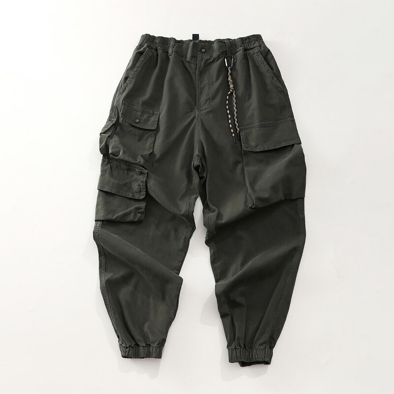 American hip hop cargo pants men clothing Japanese streetwear oversize joggers korean Trend Joggers harajuku casual trousers