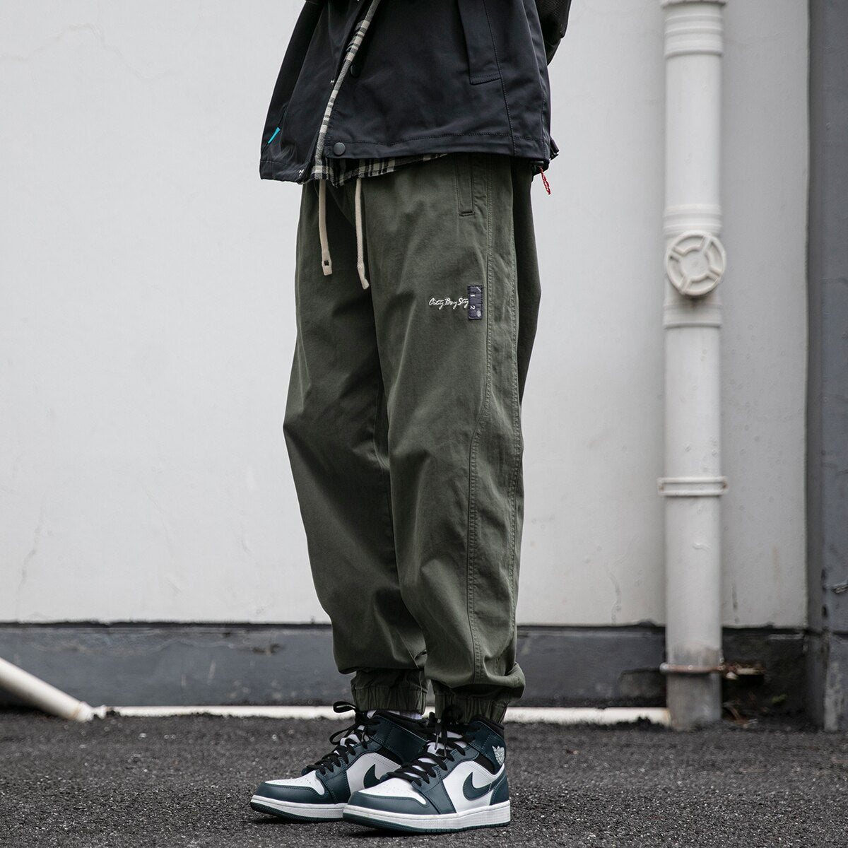 Japanese Streetwear Vintage Cargo Pants Men Clothing Harajuku Trendy Casual Trousers Korean Fashion Oversize Harem Joggers Male