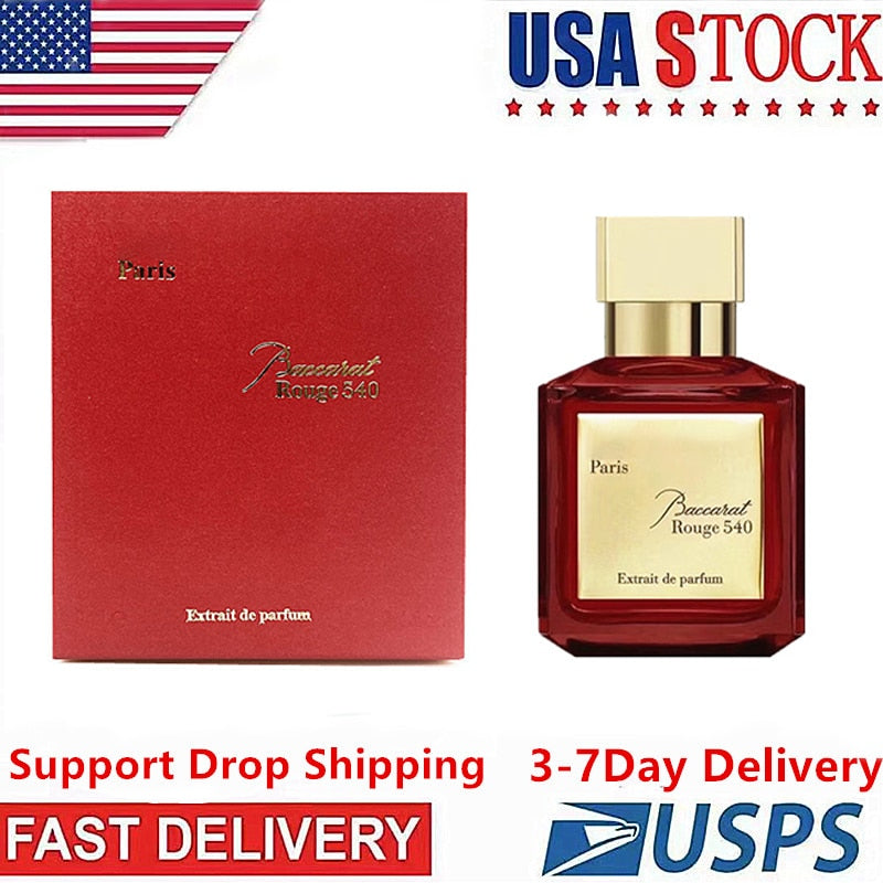 Free Shipping To The US In 3-7 Days Baccarat Rouge 540 Originales Perfumes Women&#39;s Deodorant Long Lasting Body Spary