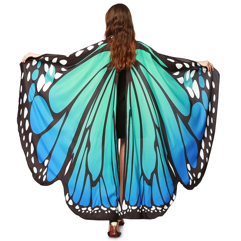 Butterfly Wings for Women Halloween Costume Adult Costume Cosplay Woman Cape Butterfly Costume