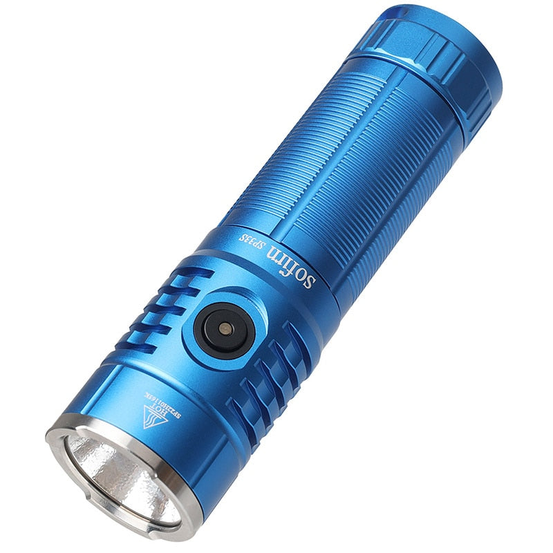 Sofirn SP33S USB C Rechargeable XHP70.2 5000lm Powerful LED Flashlight  26650 21700 Torch  with Power Bank Function