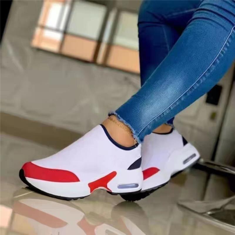 2022 Shoes Sneakers Women Trainers Shoes For Women Flat mesh Sneakers Loafers Platform Sneakers Slip On Mujer Shoes Woman