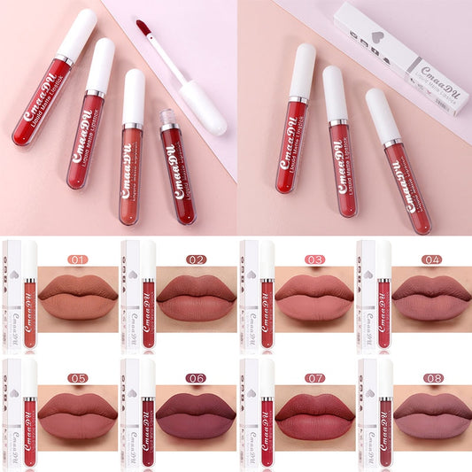 Lip Gloss Long Lasting Matte Velvet Lip Stick Lip Makeup Liquid Lipstick Women Beauty Sexy Red Waterproof Cosmetics Lipgloss