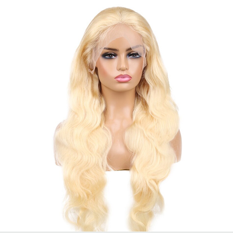 613 Blonde 13x4 13x6 HD Lace Front Human Hair Wigs Body Wave DACHIC Brazilian Remy Human Hair Wig 30 Inch HD Lace Frontal Wig