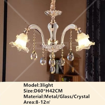 Gold crystal chandelier modern lighting for living room dinning room Chandelier lights Crystal k9 chandeliers Crystal Lights