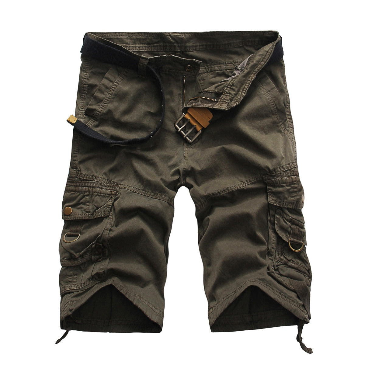 Summer Cargo Shorts Men Cool Camouflage Cotton Casual Mens Short Pants Brand Clothing Comfortable Camo Men Cargo Shorts No Belt