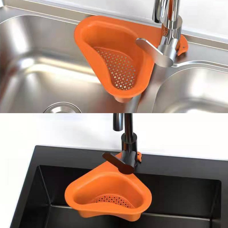 Kitchen Leftover Sink Strainer Sink Swan Drain Basket General  Fruit and Vegetable Drain Basket Multifunctional Drain Basket