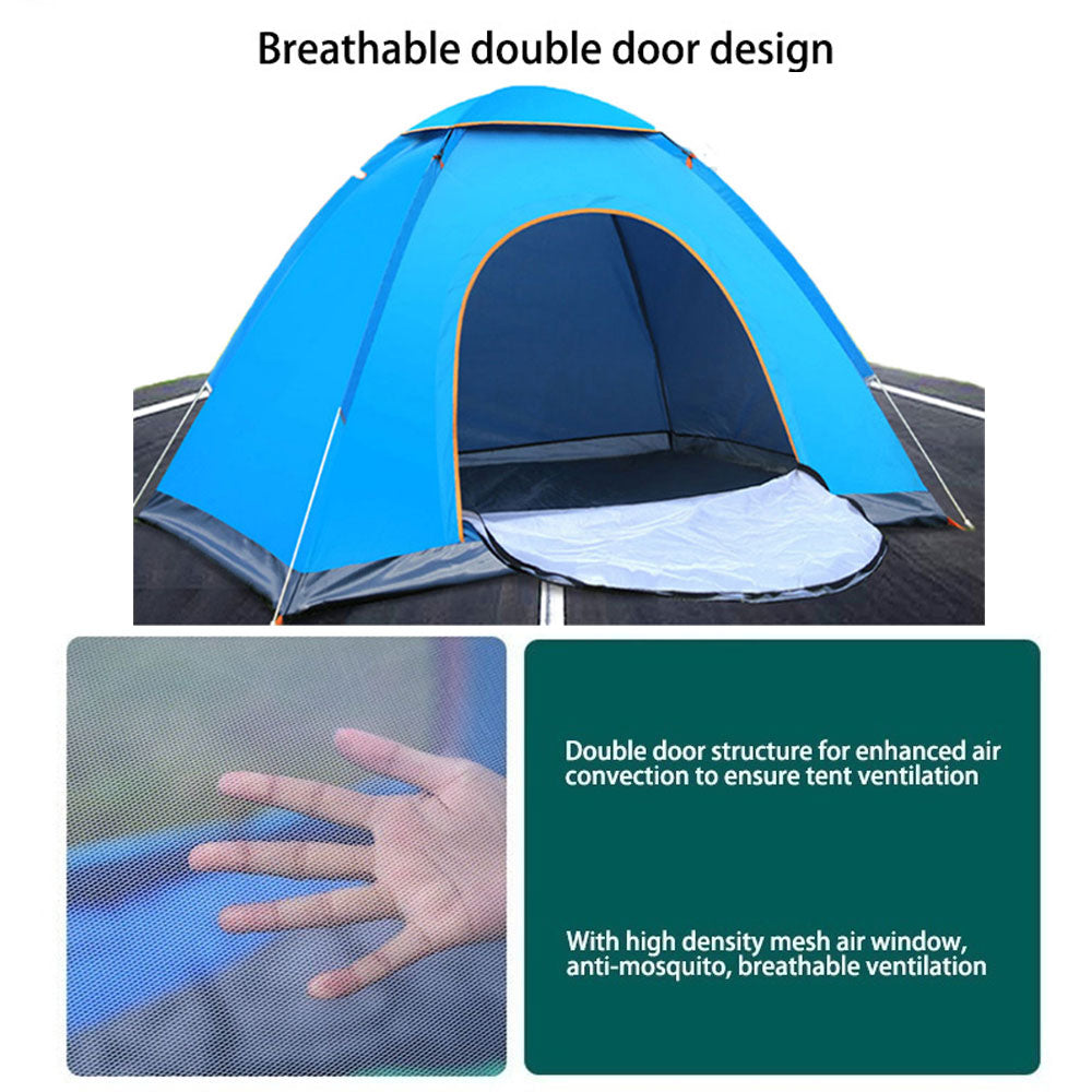Outdoor Automatic Tents Camping Waterproof Tents 1-2 People Portable Folding Tent Beach Camping Travel Hunting Tent Ultralight