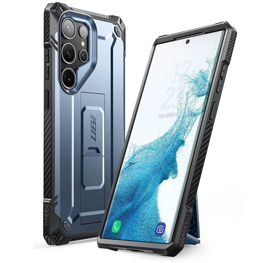 For Samsung Galaxy S23 Ultra Case / S22 Ultra Case SUPCASE UB Slim Rugged Shockproof Protective Case with Built-in Kickstand