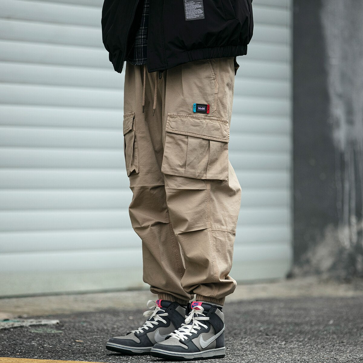 Japanese Streetwear High Quality Cargo Pants Men Clothing Korean Fashion Jogging Pants Harajuku Casual Trousers Vintage Joggers