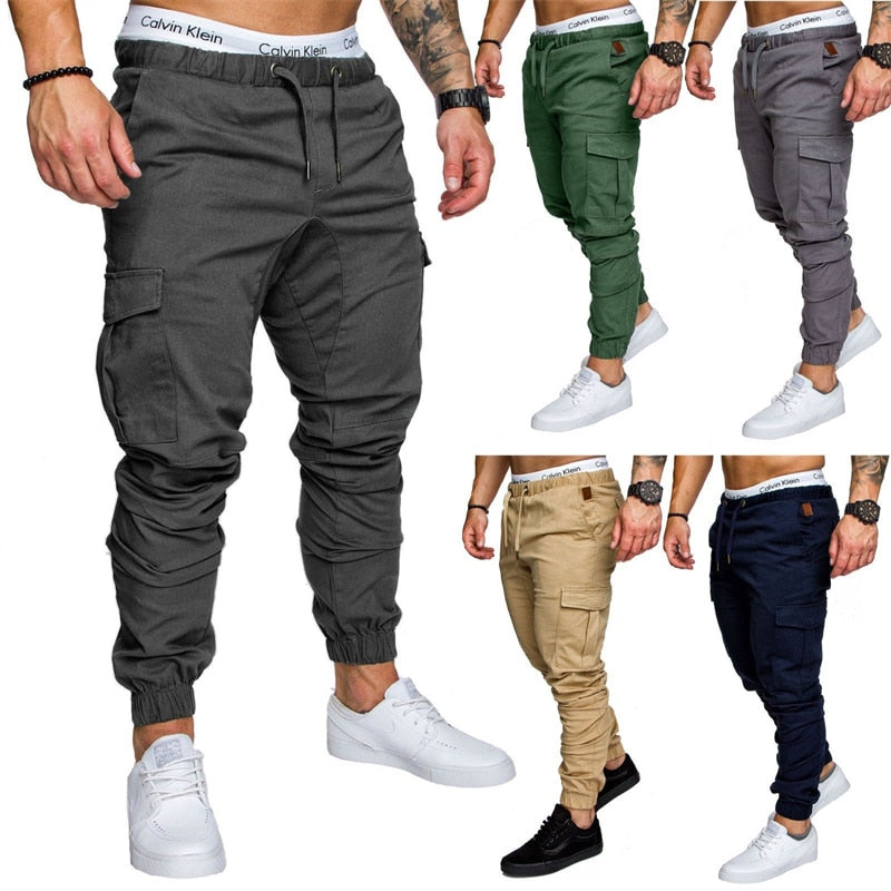 2022 Men&#39;s Lightweight Cotton Linen Pants Male Autumn New Breathable Solid Color Linen Trousers Fitness Streetwear S-5XL