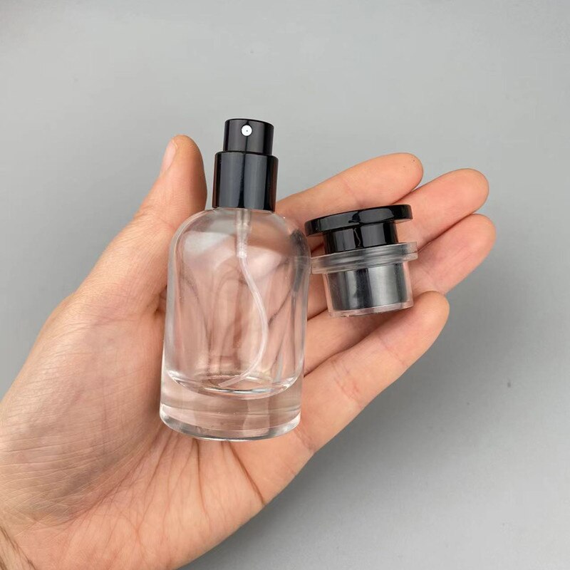 5PCS 30ml Perfume Bottle Spray High-end Glass Portable Travel High-end Perfume Bottle Empty Containers Sample Bottle Splitter