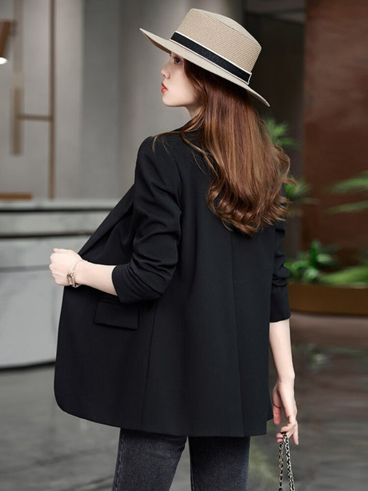 Fashion Woman Blazer 2022 Autumn Clothing Jacket Women Buttons Up Blazers for Women Casual Suits Elegant OL Female Blazer Coats