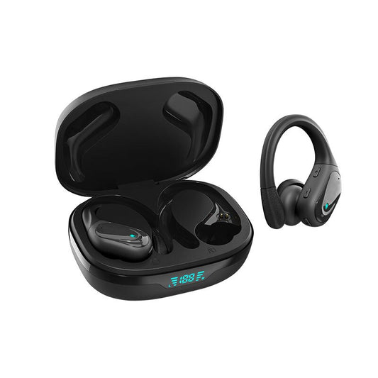 Bluetooth 5.1 Earphone LED Display Ear Hooks TWS Wireless Headphones 9D Stereo Earbuds Sports Waterproof Headsets With Micrphone