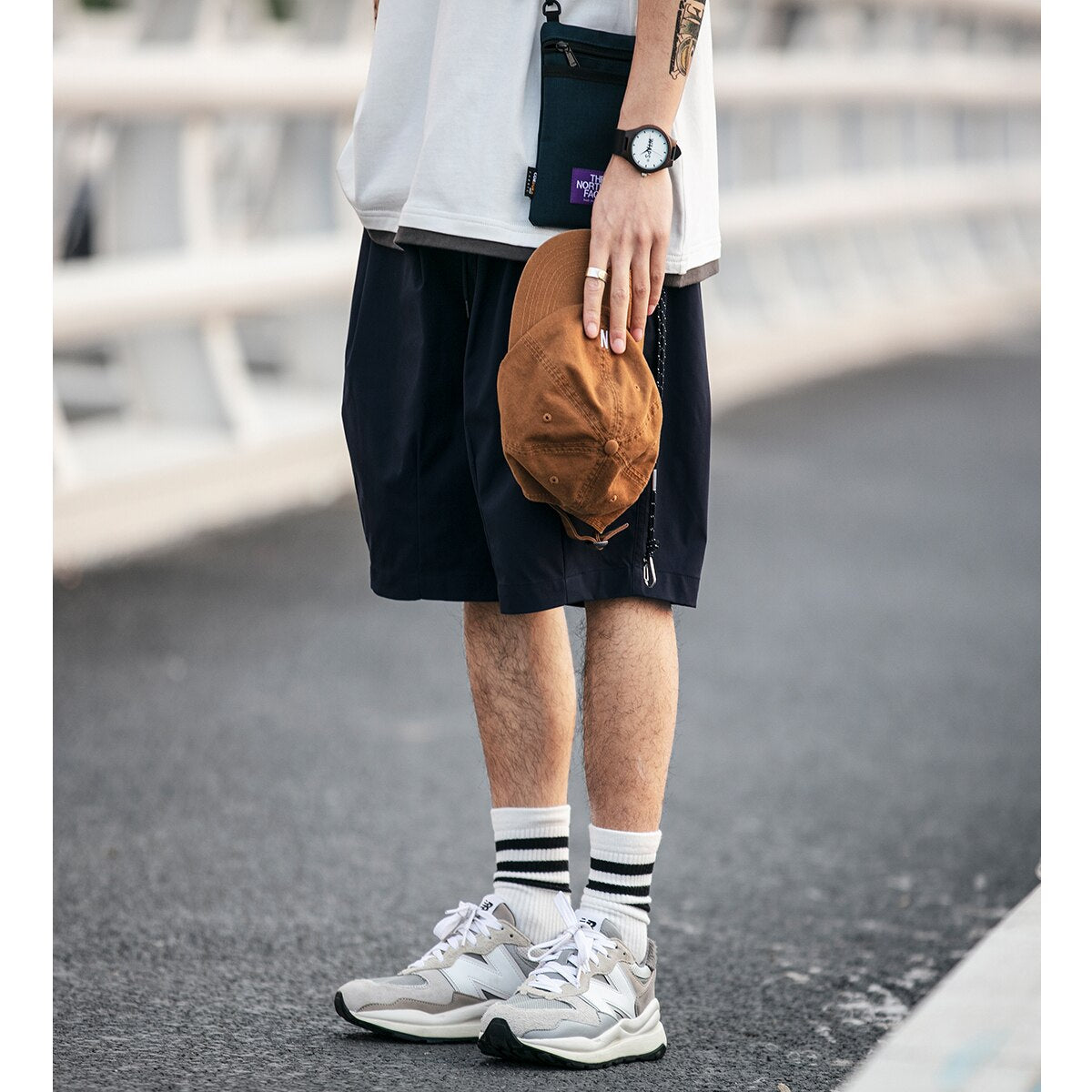 Japanese Streetwear Summer Cargo Shorts Lanyard Trim Thin Casual Sweatpants Harajuku Straight Pants Men Clothing Korean Shorts