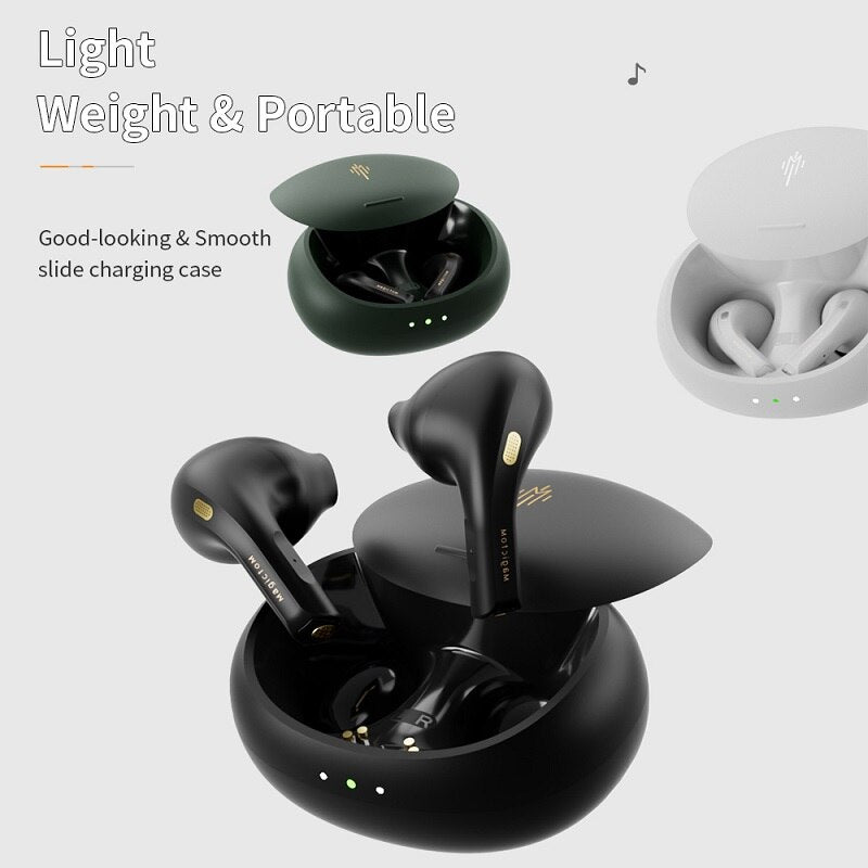 New TWS Wireless Earphones Stereo 5.2 Bluetooth Headphones In-Ear Earbuds Handsfree Headset with Charging Box For Xiaomi iPhone
