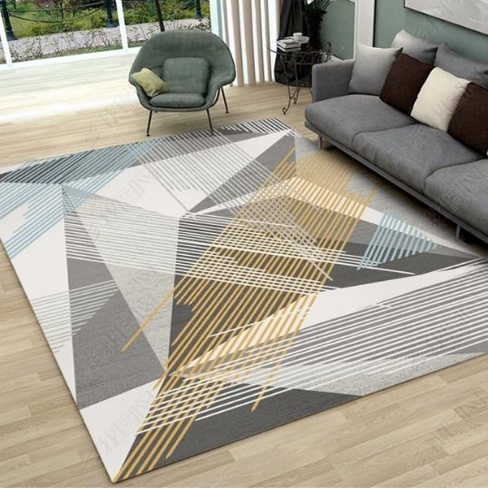 Nordic carpet living room sofa tea table carpet simple luxury household carpet bedroom full of large area floor mats carpets