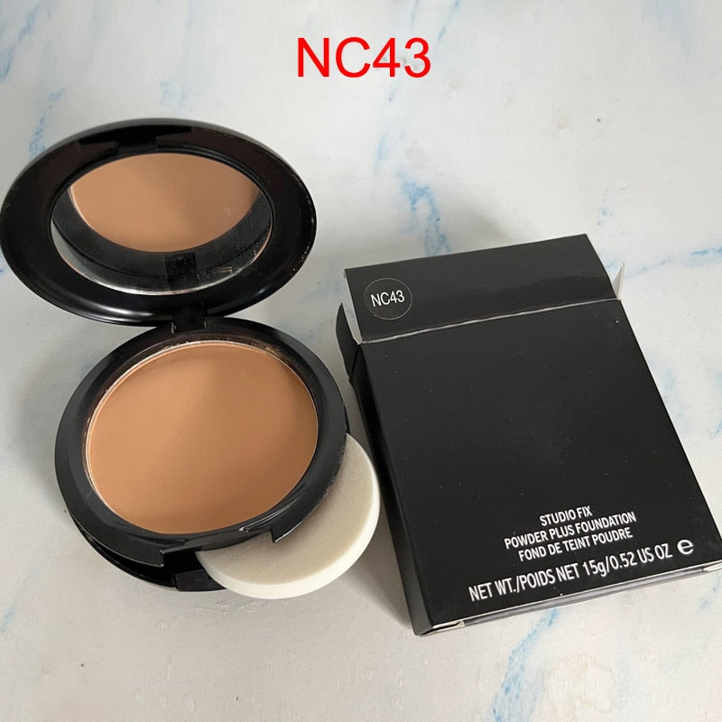 Face Makeup Delicate Pressed Powder Studio Fix Powder Plus Foundation Fond De Teint Poudre15g Face Powder