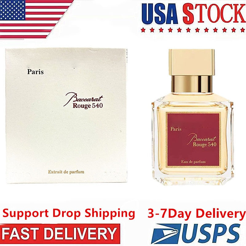 Free Shipping To The US In 3-7 Days Baccarat Rouge 540 Originales Women&#39;s  Perfumes Lasting Body Spary Deodorant for Woman