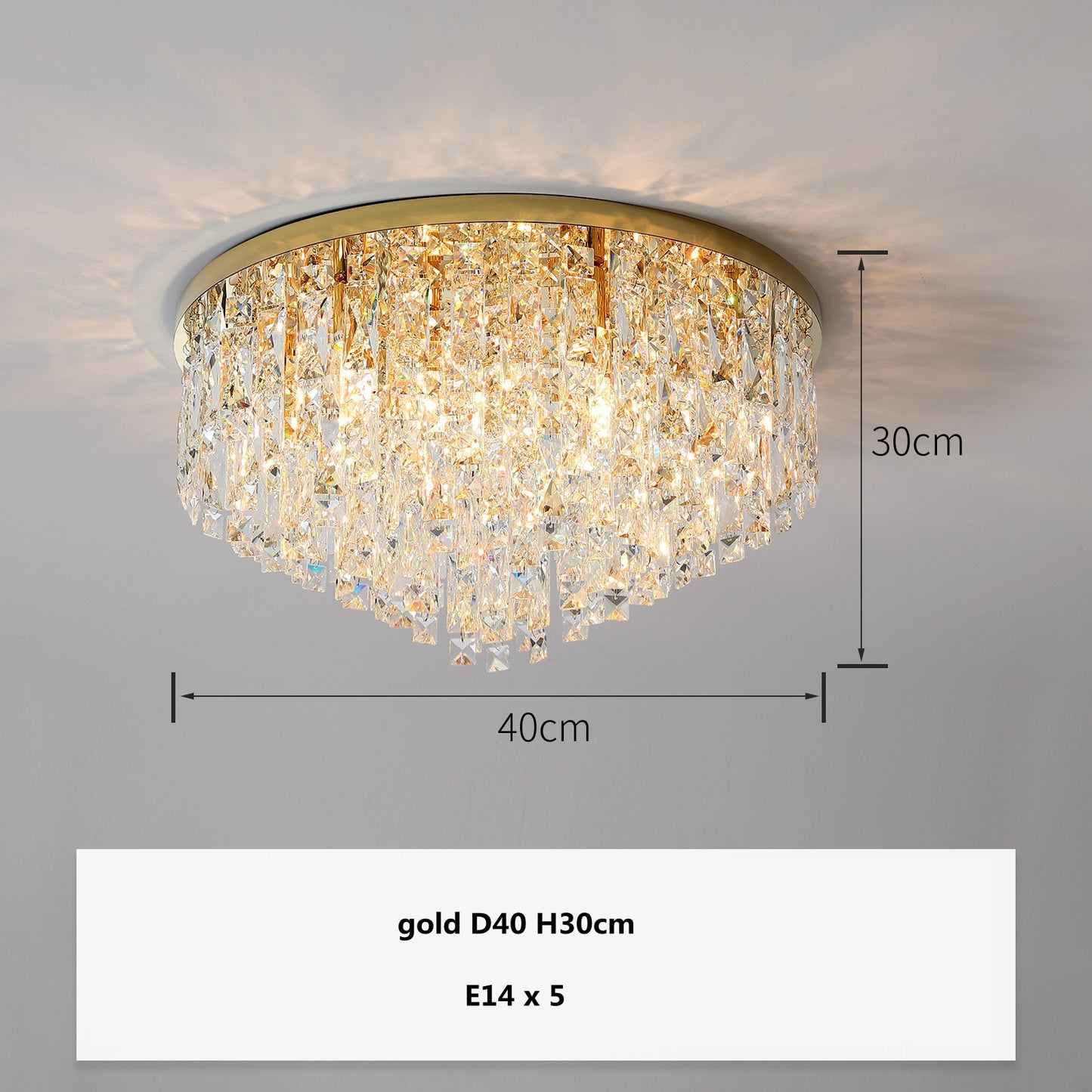 Modern Bedroom Crystals E14 Ceiling Lamp Lustre Lamp Steel Led Ceiling Lights Art Deco Led Chandelier Lighting Fixtures Lamp