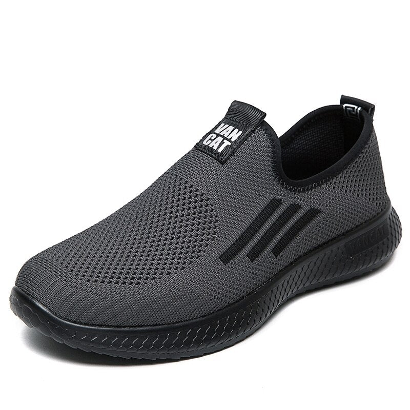 Men&#39;s Shoes Men Sports Shoes High Quality Casual Shoes Men Slip-On Sneakers Summer Outdoor Driving Comfortable Massage Loafers