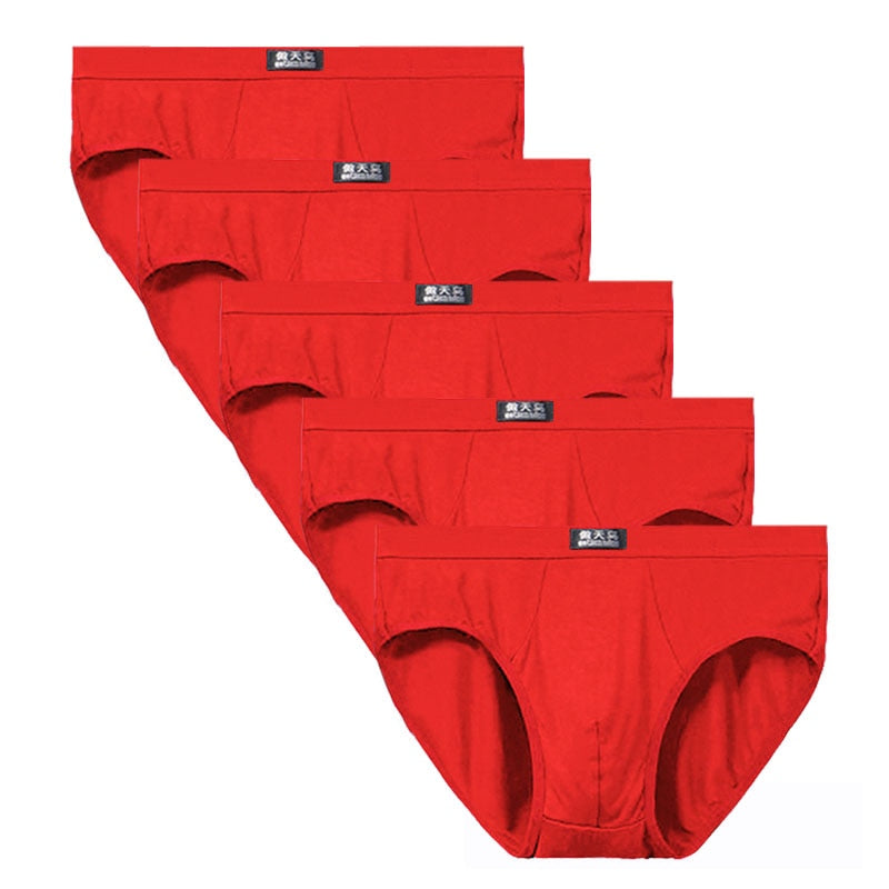 5pcs/Lot 5XL Modal Men&#39;s Underwear Briefs Male Underpants for Men Brief Panties Mens shorts Bikini Pant Men Sexy Solid comfort