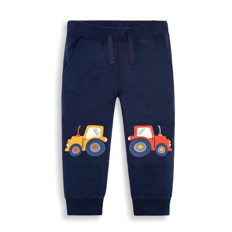 2022 fashion Children&#39;s Clothing Boys Pants Summer Spring New Casual Kid Pants Cartoon Cotton Elastic Style Toddler Trousers