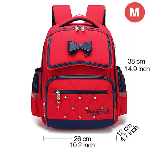 Backpack  for Elementary  School Girl Waterproof Oxford Cloth Pink Sac Enfant School Bags Kids Backpack  Girls Cute Bow Kids Bag