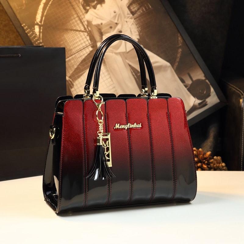 Luxury Fashion Genuine Leather Women&#39;s Bags Crossbody Handbags Large Capacity Female Portable Shoulder Messenger Bag 2022 New