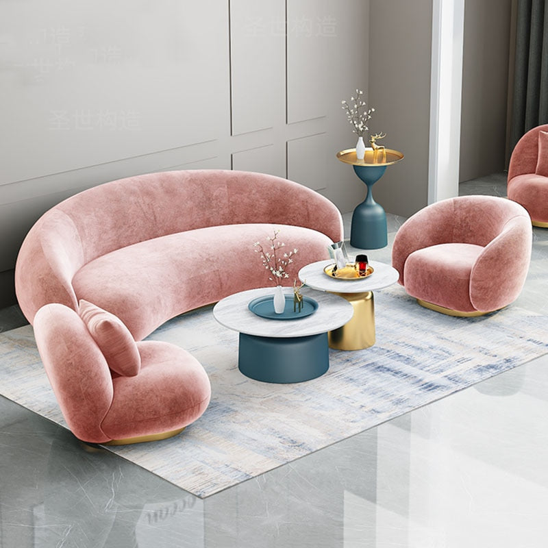 Modern Love Seat Luxury Sofa Modern Ergonomic Sectional European Classic Sofa Lounge Large Cheap Canape Salon Home Furniture