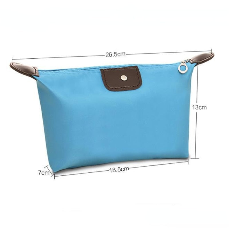 Women Travel Toiletry Make Up Cosmetic pouch bag Clutch Handbag Purses Case Cosmetic Bag for Cosmetics Makeup Bag Organizer