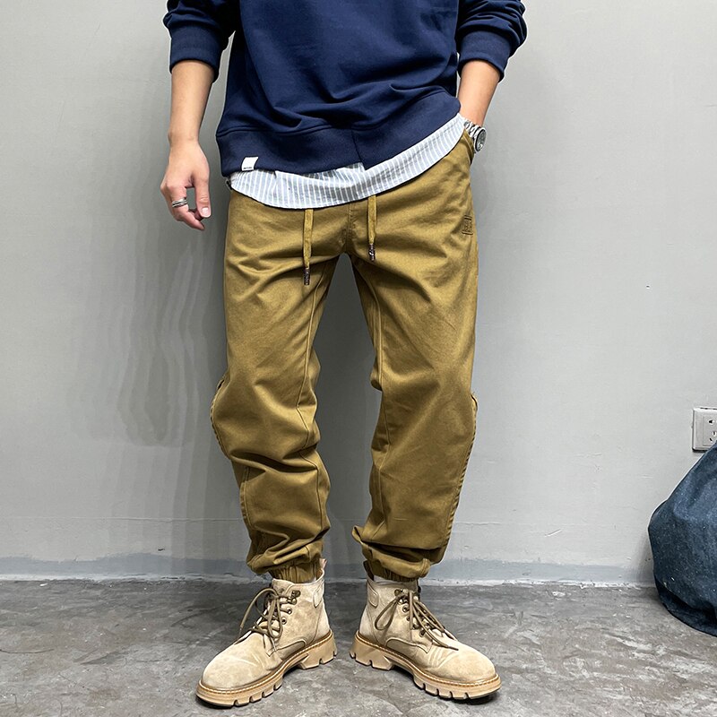 Japanese Streetwear High Quality Cargo Pans Men Clothing Harajuku Casual Joggers Plus Size Korean Fashion Tactical Trousers