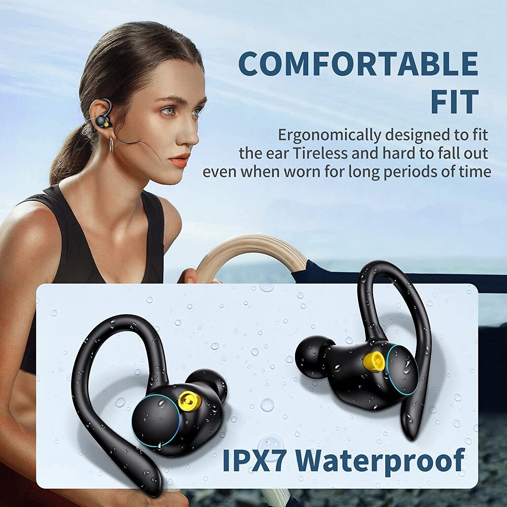 TWS Wireless Earphones With Charging Box Stereo 5.2 Bluetooth Headphones In-Ear Earbuds HIFI Touch Headsets Handsfree For Xiaomi