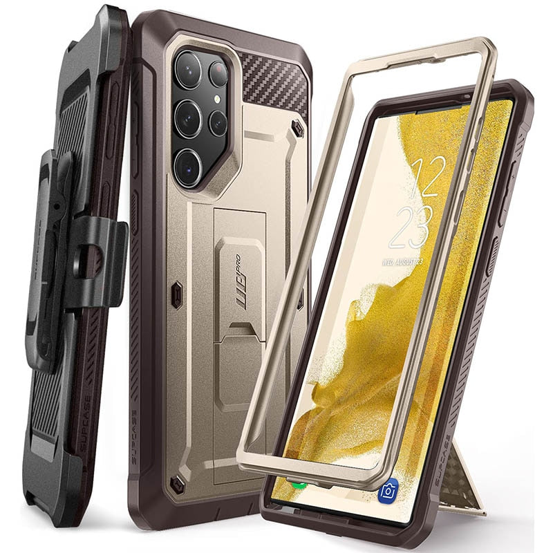 For Samsung Galaxy S23 Ultra Case (2023) 6.8 inch SUPCASE UB Pro Full-Body Holster Cover WITHOUT Built-in Screen Protector