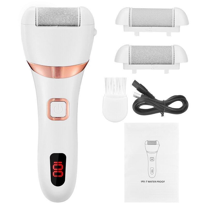 Electric Callus Remover Professional Pedicure Feet Tools Waterproof Foot Care Tools Foot File Hard Skin Remover Rechargeable
