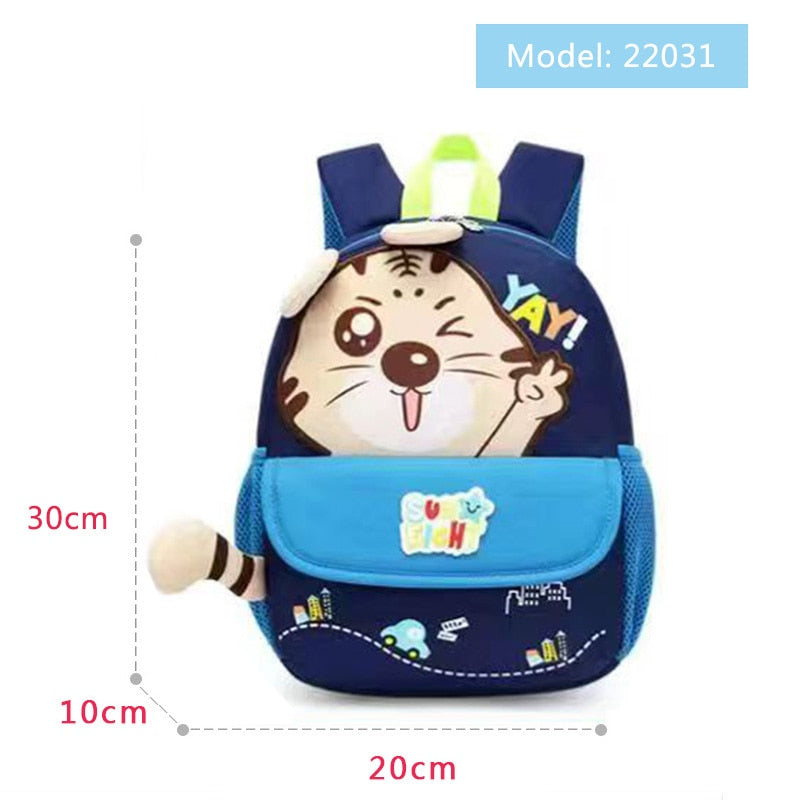 Hot 3D Cartoon Animal Baby Backpacks kindergarten Schoolbag  Kids Backpack Children School Bags Girls Boys Backpacks