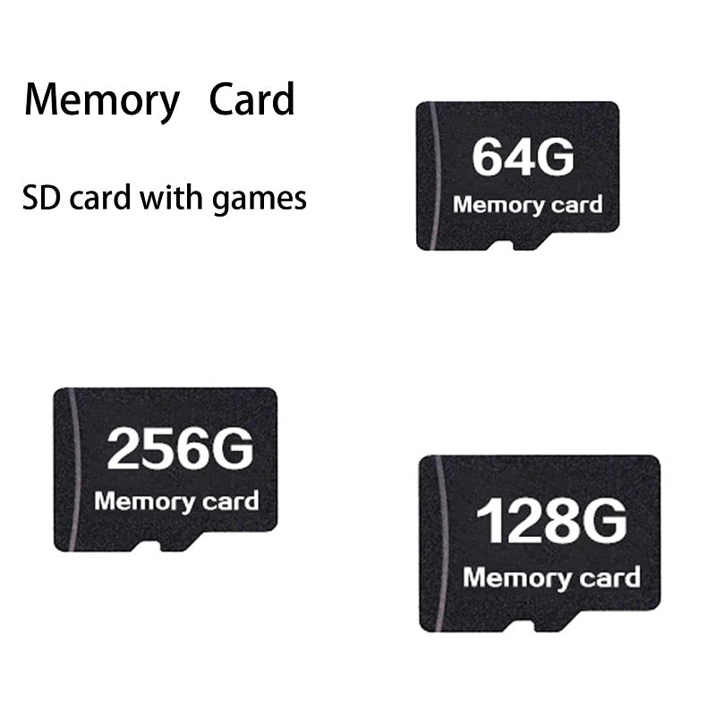 Micro Memory SD Card 64GB/128GB/256GB SD Card with 50,000 games Memory Card for Console/Game console