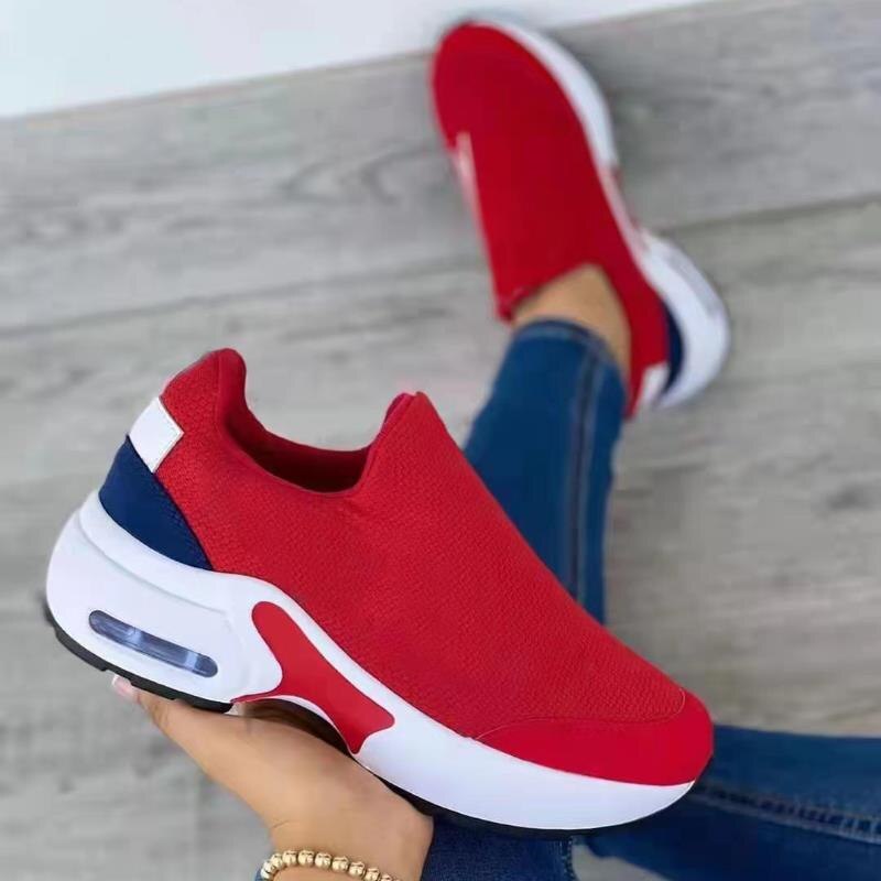 2022 Shoes Sneakers Women Trainers Shoes For Women Flat mesh Sneakers Loafers Platform Sneakers Slip On Mujer Shoes Woman