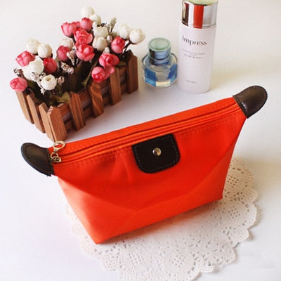 Women Travel Toiletry Make Up Cosmetic pouch bag Clutch Handbag Purses Case Cosmetic Bag for Cosmetics Makeup Bag Organizer