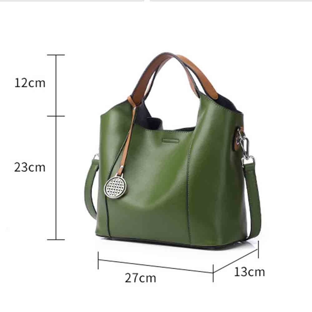 Motingsome Winter Trend 2023 new women handbag European and American style natural cowhide leather shoulder tote composite bags