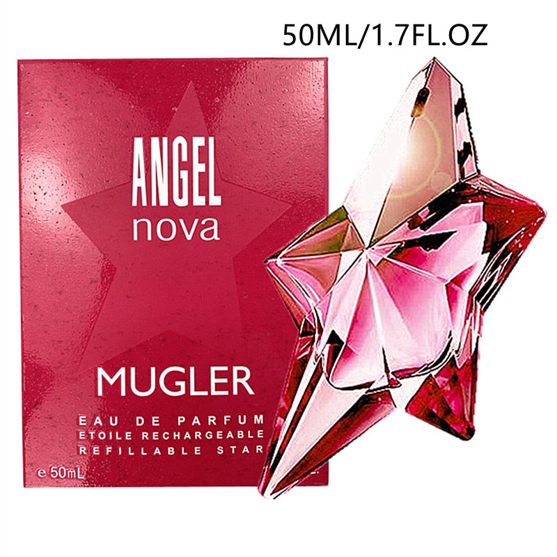 Women&#39;s Perfumes Mugler Angel Nova Star Bottle Good Smelling Date Perfumes Perfum Gift Parfume for Ladies Dropshipping