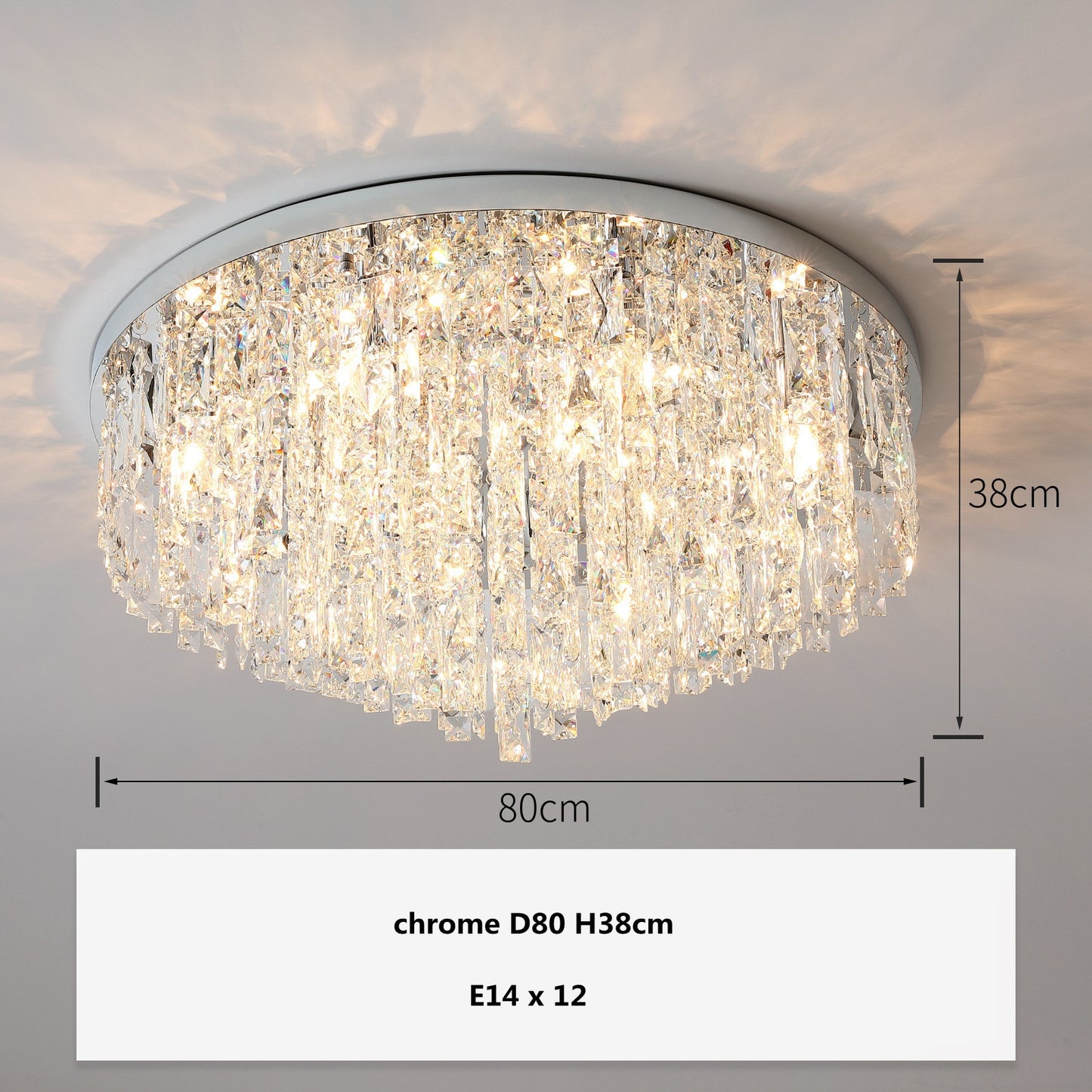 Modern Bedroom Crystals E14 Ceiling Lamp Lustre Lamp Steel Led Ceiling Lights Art Deco Led Chandelier Lighting Fixtures Lamp