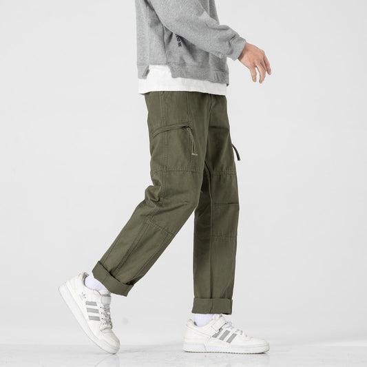 Cargo Pants Men&#39;s Casual Cotton Multi Pockets Men Pants 2022 New Spring Autumn Outwear Long Trousers Harajuku Fashion Bottoms