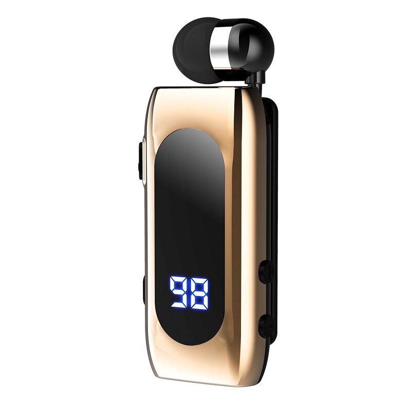 New Sale K55 Mini Bluetooth Headset BT5.2 Talk Time 20 Hours Call Remind Vibration Sport Clip Driver Auriculares Earphone