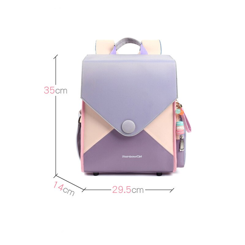 Rainbow Girl Backpack Kids  Primary School Children Backpack Girls 6-12 Years Old Kids Backpack Girls  Fashion Bags for Toddlers