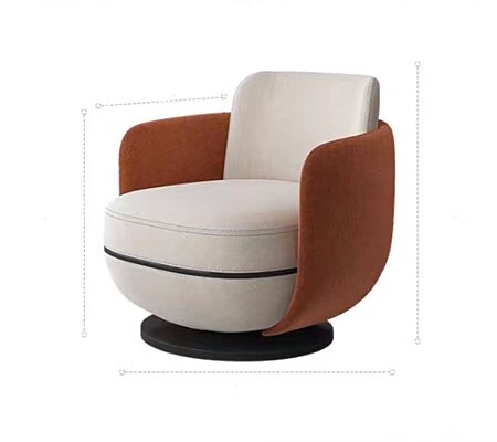 High Back Vanity Nordic Chair Lounge Design Arm Legless Comfort Reading Chair Makeup Fabric Lounge Meubles De Salon Armchair
