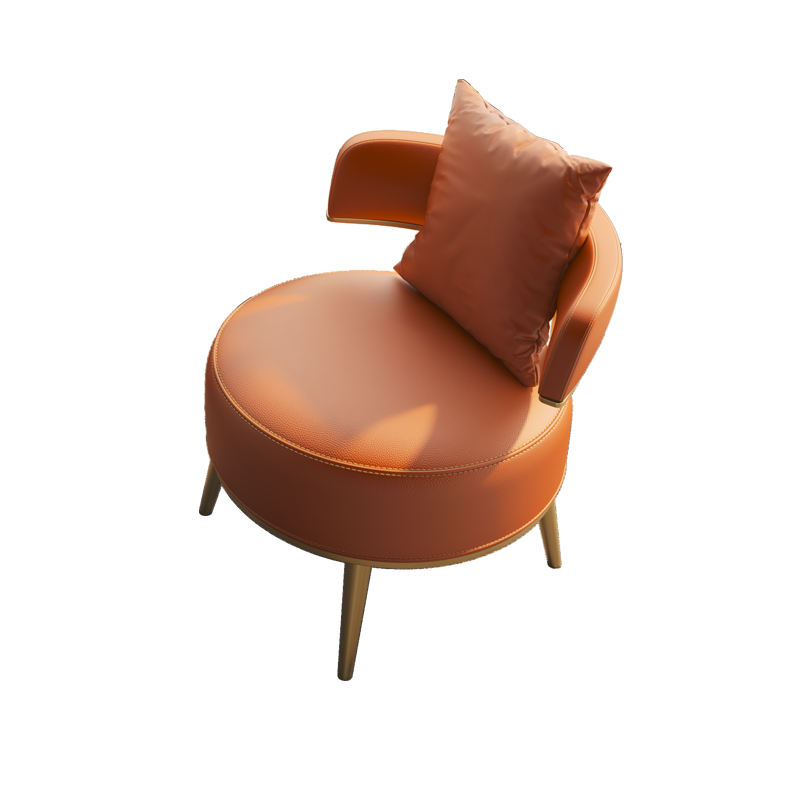 Lazy Sofa Living Room Chair Office Art Design Ergonomic Lounge Chair Nordic Occasional Balcony Chaise Design Dining Chairs